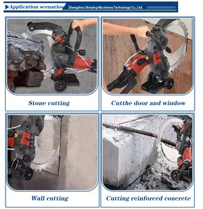 Fabrika doğrudan satış hidrolik halka testere beton kesici elmas duvar testeresi için güçlendirilmiş beton kesme - Product Image 6