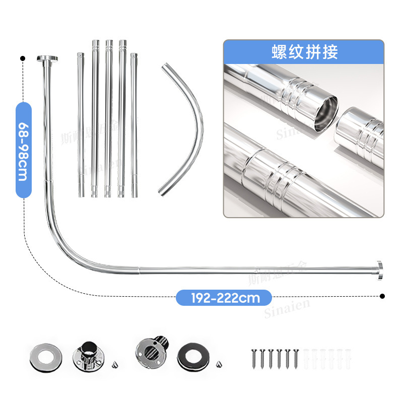 Silver-bathtub-l-shaped-6898 cm-192222 cm