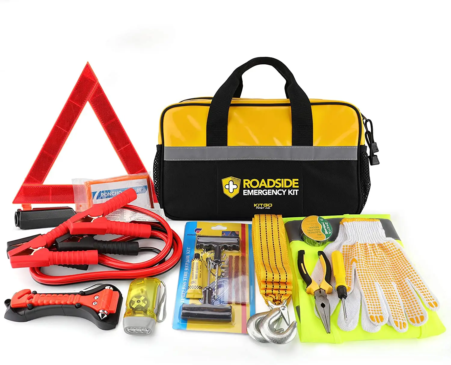 Kit de acessórios para resgate de sobrevivência, ferramenta de emergência para segurança automotiva, emergência, assistência na estrada, kit de acessórios de resgate