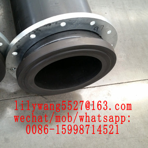 8 10 12 14 16 20 22 26 28นิ้วท่อส่งน้ำ HDPE ที่มีครีบทั้งสองด้าน - Product Image 2
