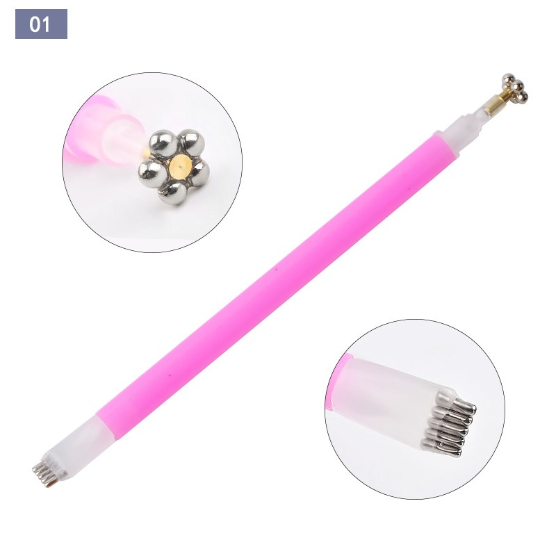 Double-ended plum magnet 01#
