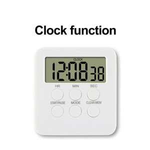 Digitaler Timer-Schalter Wecker Countdown-Timer 99 min. und 59 Sek. Countdown-Küchen-Timer