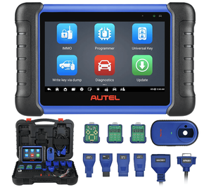 2023 nuovo Autel MaxiIM IM508S avanzato di Autel KM100 strumento di programmazione chiave per auto con controllo bidirezionale di diagnosi completa del sistema