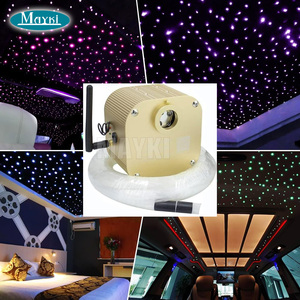 หลอดไฟเบอร์ออปติก LED 16W rgbwt ควบคุมแอปพลิเคชั่นเครื่องยนต์หลอดไฟใยแก้วนำแสงกระพริบแหล่งแสงสำหรับดาวเพดาน - Product Image 2