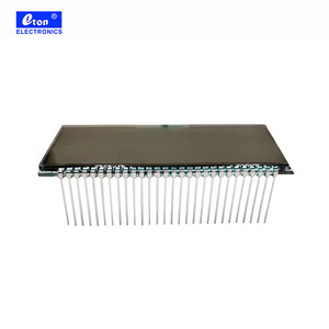 Display Lcd personalizzato verde 7 segmento 6 cifre metro schermo Lcd