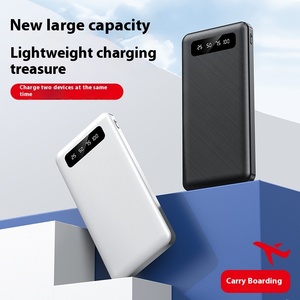 High Capacity 10000mAh Power Bank with LED Display Mini Compact Mobile Power Custom Logo Micro USB <strong>Input</strong> 10W <strong>Output</strong> Perfect Gift - Product Image 3