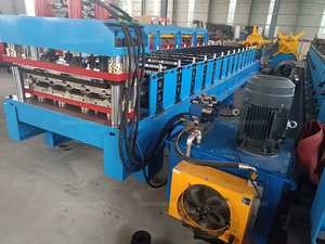 Tốt nhất bán tráng men ngói cuộn tạo thành máy gạch máy móc lợp ngói Máy làm - Product Image 2