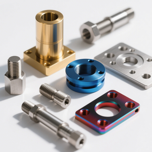 Kunden spezifische Edelstahl Titan Magnesium Aluminium legierung CNC-Bearbeitungs teile Präzisions-CNC-Fräsen Drehen Bearbeitete Dienstleistungen - Product Image 1