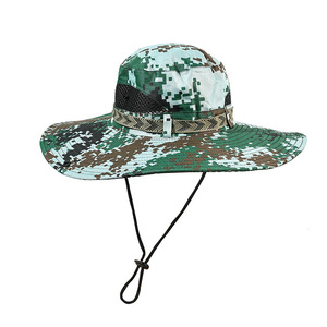 Sombrero de pesca Sombrero de protección solar Mosquitera para exteriores Sombrero de cubo con malla de red oculta - Product Image 3