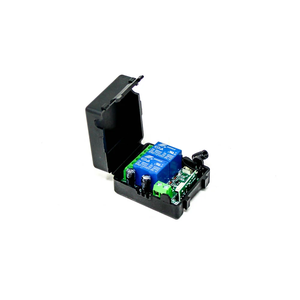 433MHz 12V 2 Kanal, Relais modul drahtlos, Fernbedienung schalter, ohne Batterie - Product Image 2