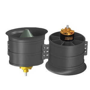 QX-<strong>MOTOR</strong> 90mm EDF (12S) QF 3758 CW CCW with 12 Blade Ducted Fan Brushless <strong>Motor</strong> 1000KV Suitable for DIY RC Aircraft