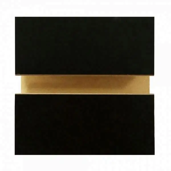 Black 1200*1200mm Horizontal panels wall decoration mdf slatwall panel