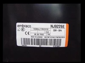R22 Embraco Compressor NJ9226E NJ9232E NJ9238E for Refrigerator - Product Image 4