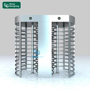 Tornelli ad alto interruttore con doppio produttore di porte riconoscimento del volto e sistema di controllo di accesso delle carte per l'area panoramica del parco - Product Image 4