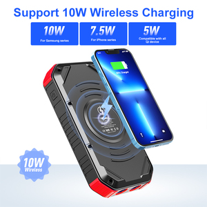 <strong>Factory</strong> High Capacity 18W Fast Charging 30000mAh Power Bank Portable with 6 <strong>Device</strong> <strong>Outputs</strong> and Wireless Charge - Product Image 6