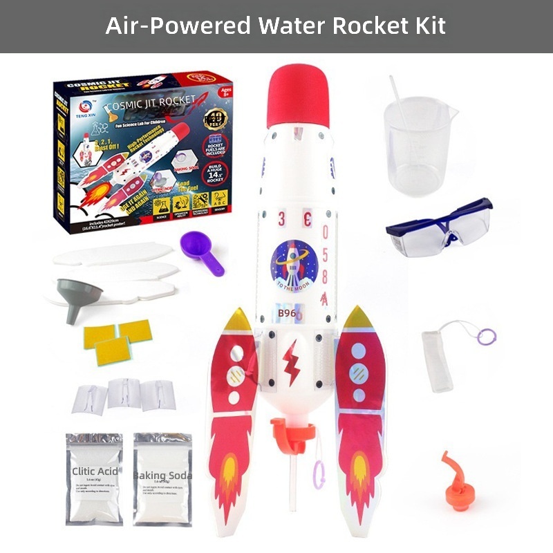 Aerodynamic water rocket kit