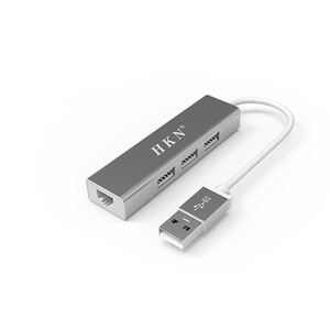 100M/1000M Type-c USB <strong>Hub</strong> W/ 3 Ports RJ45 Adapter <strong>Network</strong> Converter for <strong>Computer</strong> Assorted - Product Image 1