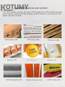 Tragbarer Tinten strahl drucker Produktions datum Chargen nummer QR-Code Logo Tinten strahl drucker Touchscreen-Druckmaschine - Product Image 5