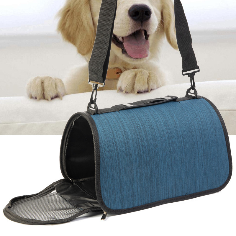 Vertical striped blue