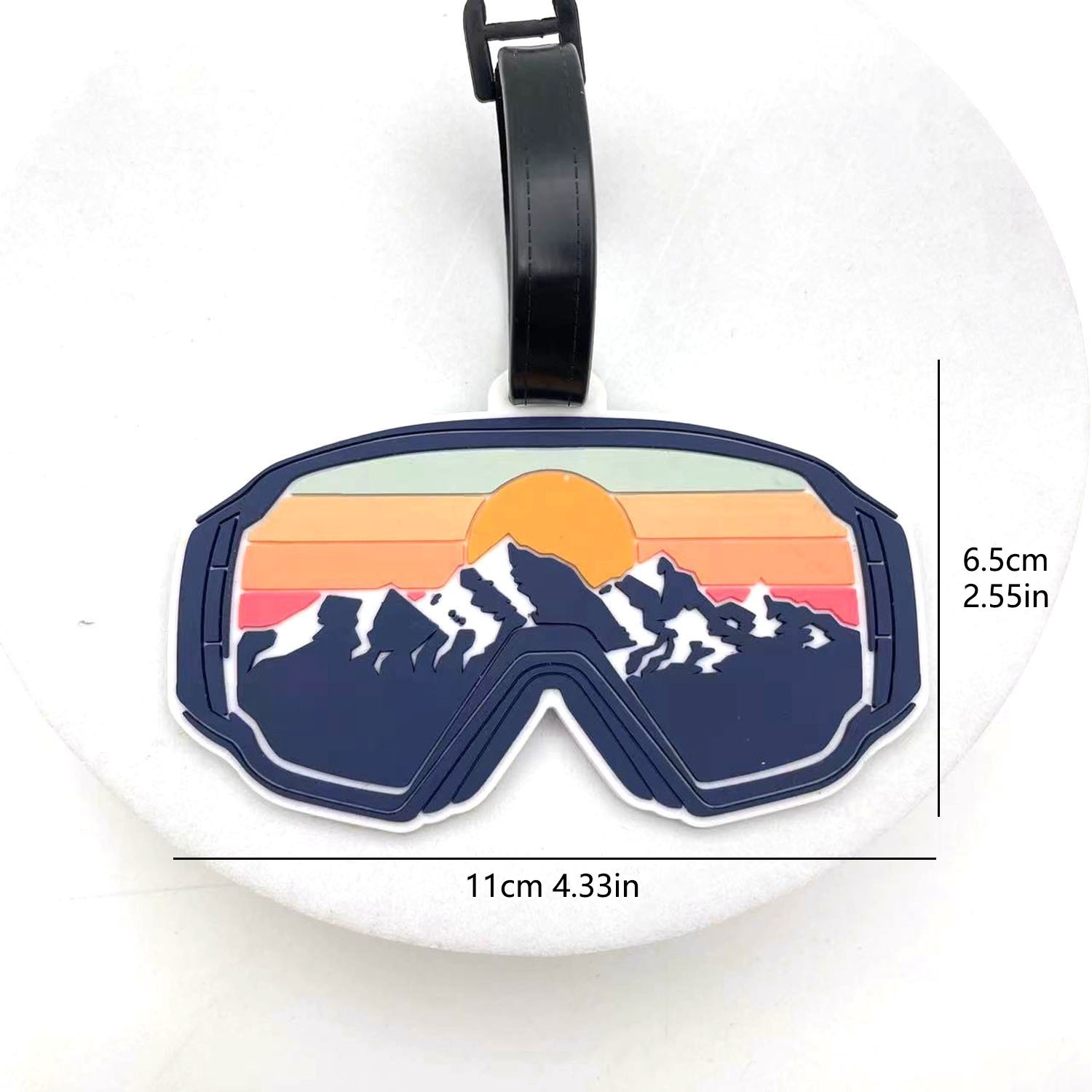 Étiquette de bagage pour lunettes 11*6,5 31g