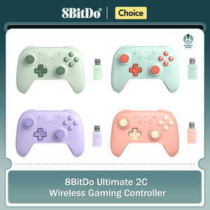 8BitDo Ultimate 2C Wireless Game Controller für PC Windows 10/11 Steam Deck Raspberry Pi Android Hall Effekt Joystick & Gamepad - Product Image 2
