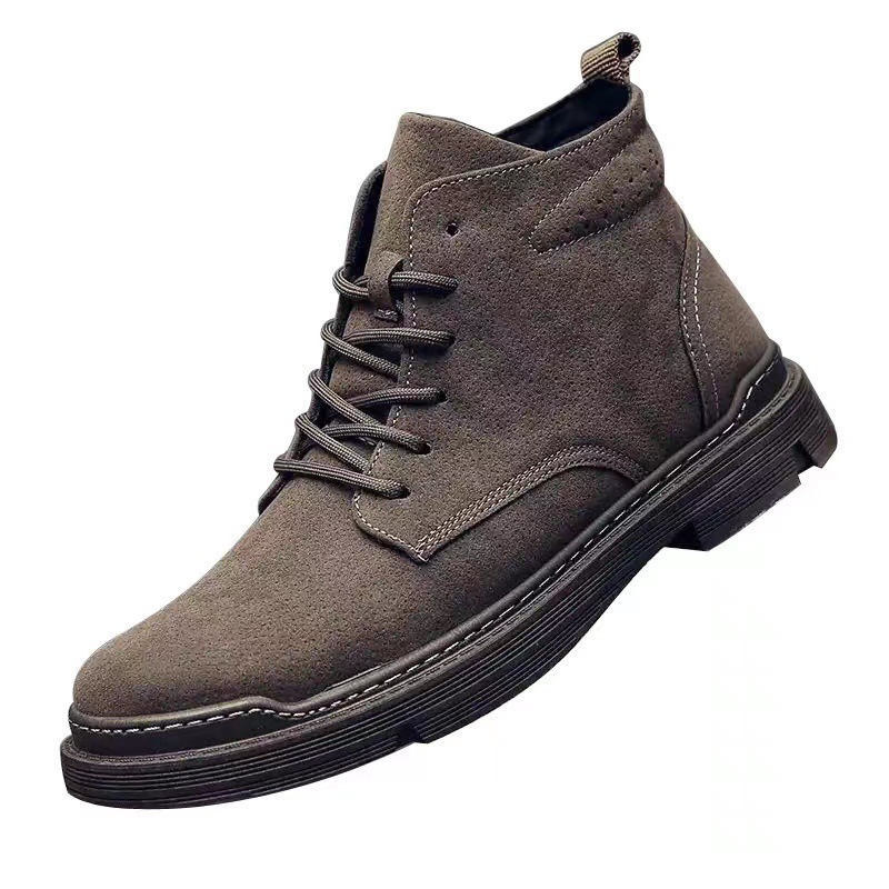 Scarpe di cotone marrone