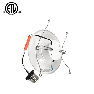 Metal+ Plastic <strong>LED</strong> Retrofit Downlight 6 Inch Recessed Lighting and Circuitry Design Round Shape Modern 12w/15w <strong>LED</strong> OEM - Product Image 3