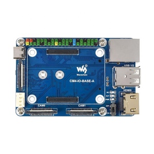Waves hare CM4-IO-BASE-A Mini Base Board (A) für Raspberry Pi Compute Module 4