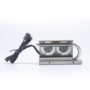 U-tipi bakır boru ve termal ped ile tek ve çift taraflı SSD için ALSEYE M.2 2280 SSD soğutucu - Product Image 4