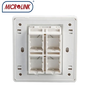 אוניברסלי 86 סוג RJ45 שקע 1/ 2/ 3 /4 כנופיית לשקע rj11 קיר פנים צלחת אחת/כפול/משולש/<span class=keywords><strong>quad</strong></span> נמל לוחית