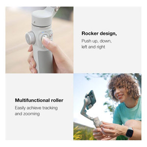 סיבוב 360 אוטומטי פנים מעקב אחר מחוות שליטה 3 ציר חצובה מצלמה יד טלפון טלפון חכם <span class=keywords><strong>gimbal</strong></span> מייצב - Product Image 3