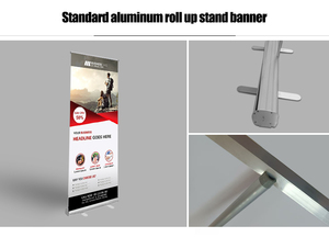 Có thể thu vào cuộn lên biểu ngữ đứng với túi xách lý tưởng cho triển lãm thương mại triển lãm sự kiện quảng cáo thương hiệu Chiến Dịch - Product Image 5