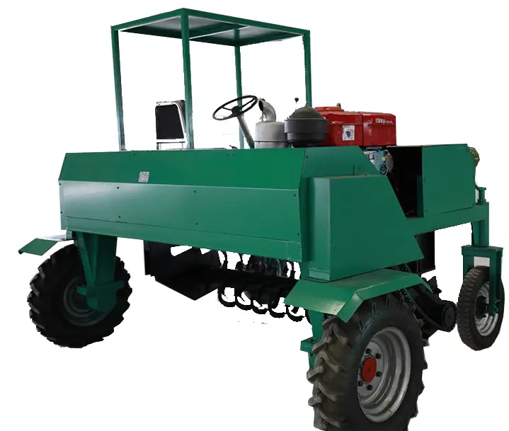 Macchina commovente semovente automatica semplice del rivoltatore del Compost del Windrow del letame animale da vendere