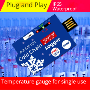 AZ88163 Plug and Play Report No <strong>Software</strong> USB Temperature Humidity Air Pressure Recorder <strong>Data</strong> Logger - Product Image 3