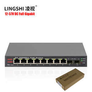 DC44-57V <strong>Input</strong> 10/100m/1000mbps 8 Port Poe <strong>Switch</strong> Unmanaged Network <strong>Switch</strong> with 2 Port SFP - Product Image 1