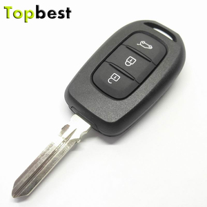 Auto Smart Keys R-enault 3ボタンリモートキーロゴなし434 mhz4A-7961m/7952Mチップ - Product Image 1