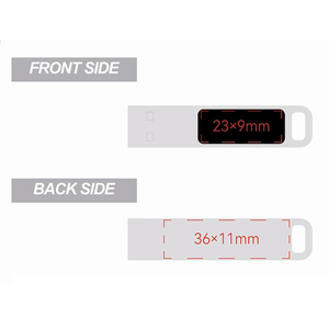 2023 New Style benutzer definierte Logo leuchten USB-Flash-Laufwerk Glowing Logo Memory Stick Creative Leuchten USB Pen drive Business Gift