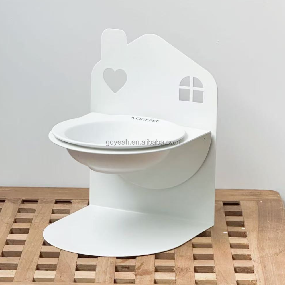 Bol en céramique blanche avec support Maison Blanche