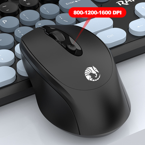 104-Key Wireless Gaming <strong>Keyboard</strong> and <strong>Mouse</strong> Set with 1600Dpi Plug and Play 2.4G Battery Powered for Desktop Business Office - Product Image 6