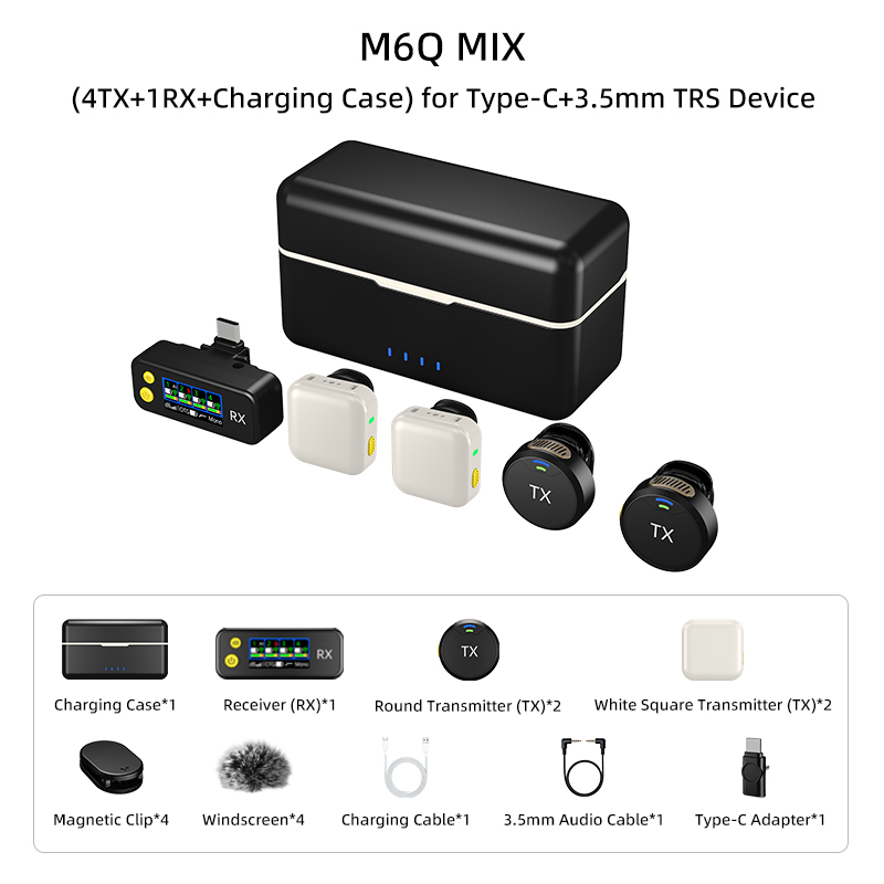 White M6Q MIX 1to 4
