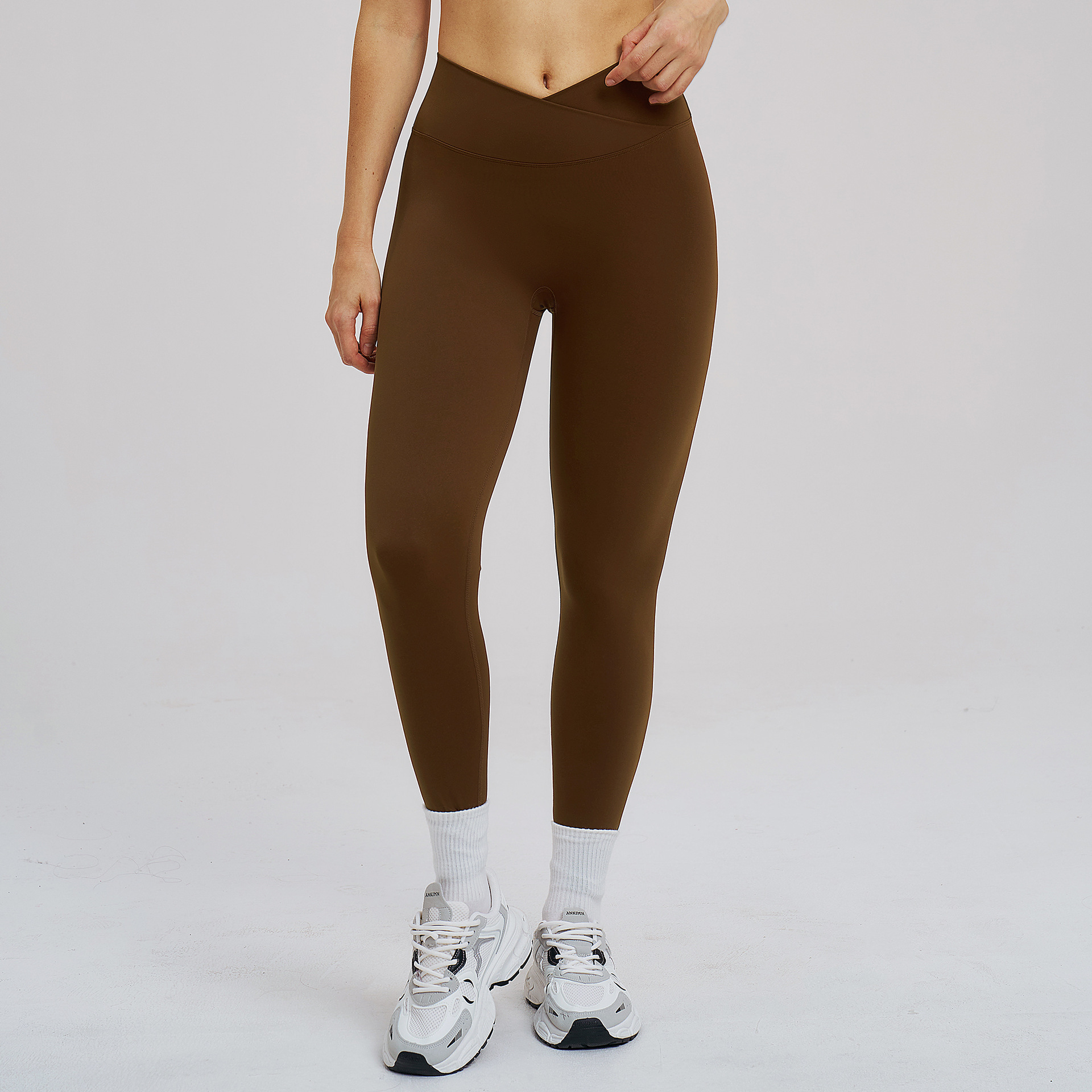 Pantalon marron caramel