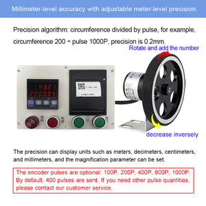 Las funciones de conteo e impresión se combinan en una, y el conteo del medidor es preciso con cero errores. - Product Image 4