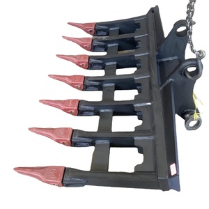 挖掘机刷耙挖掘机耙附件5吨挖掘机刷耙 - Product Image 1