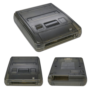 Guscio di ricambio trasparente per gioco retrò compatibile con cartuccia SNES nordamericano per Super Famicom Console accessori Super NES - Product Image 4