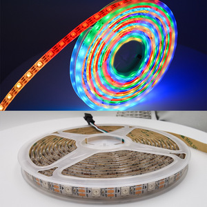 <strong>DMX</strong> Programmable DC5V <strong>Digital</strong> <strong>LED</strong> Strip WS2811 WS2812 RGB Addressable <strong>LED</strong> Strip Light Smart Pixel <strong>LED</strong> Tape Light - Product Image 1
