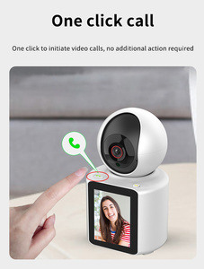 ビデオ通話Wifiカメラ双方向オーディオ入力出力2.8インチIPS画面2.0MPWifiビデオ通話PTカメラ - Product Image 6