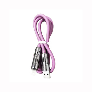 4合1 240W超快速充电电缆旋转弯头USB Type-C 1.2M手机打印机充电器电缆，带多连接器 - Product Image 3