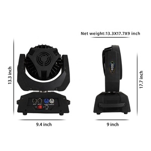 לשטוף זום 36x 18w rgbwa + uv נע ראש אור עבור Dj שלב חתונה מועדון - Product Image 6