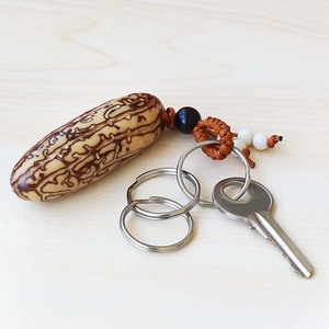 钥匙扣和工艺品钥匙扣散装钥匙扣 (银色25毫米) 链扣工艺品钥匙扣 - Product Image 1