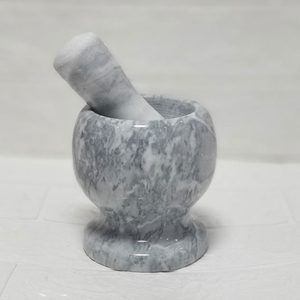 Toptan doğal mermer harç ve havaneli seti mutfak gereçleri ot baharat öğütücü - Product Image 3